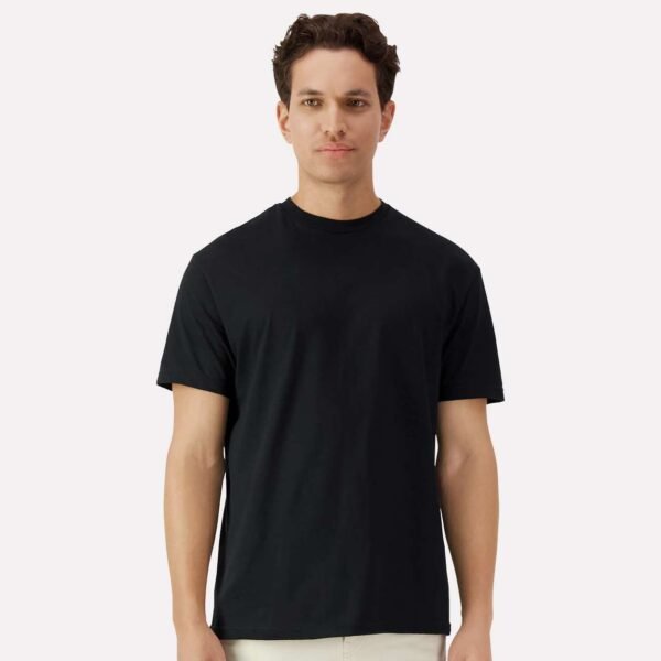 Gildan 3000 Heavy Cotton Tee — Blank — Black