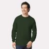 Gildan 2400 Ultra Cotton Long Sleeve — Blank — Forest Green