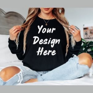 Gildan 2400 Ultra Cotton Long Sleeve — Custom Printed