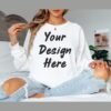 Gildan 2400 Ultra Cotton Long Sleeve — Custom Printed