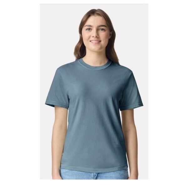 Comfort Colors 1717 Garment-Dyed Tee — Blank — Blue Jean