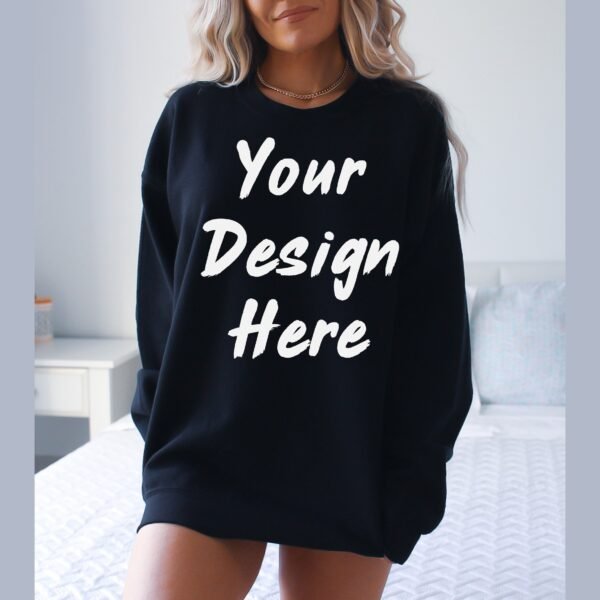 Gildan 18000 Heavy Blend Crewneck — Custom Printed
