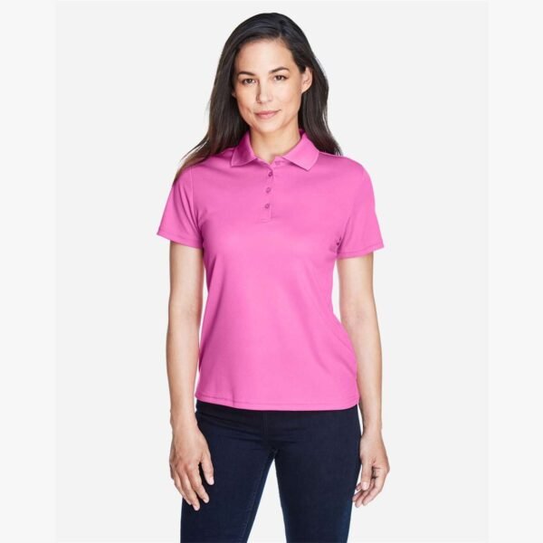Core 365 78181 Women’s Performance Polo — Blank — Charity Pink Core 365 78181 Women's Performance Polo — Blank