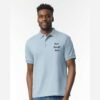 Gildan 8800 DryBlend Jersey Polo — Custom Printed