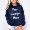 Gildan 18500 Heavy Blend Hoodie — Custom Printed