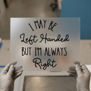 Left Handed but Always Right