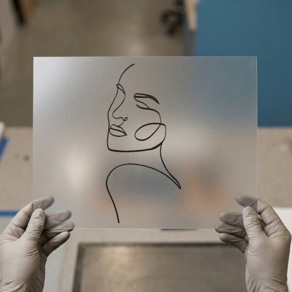Woman's Face — One-Line