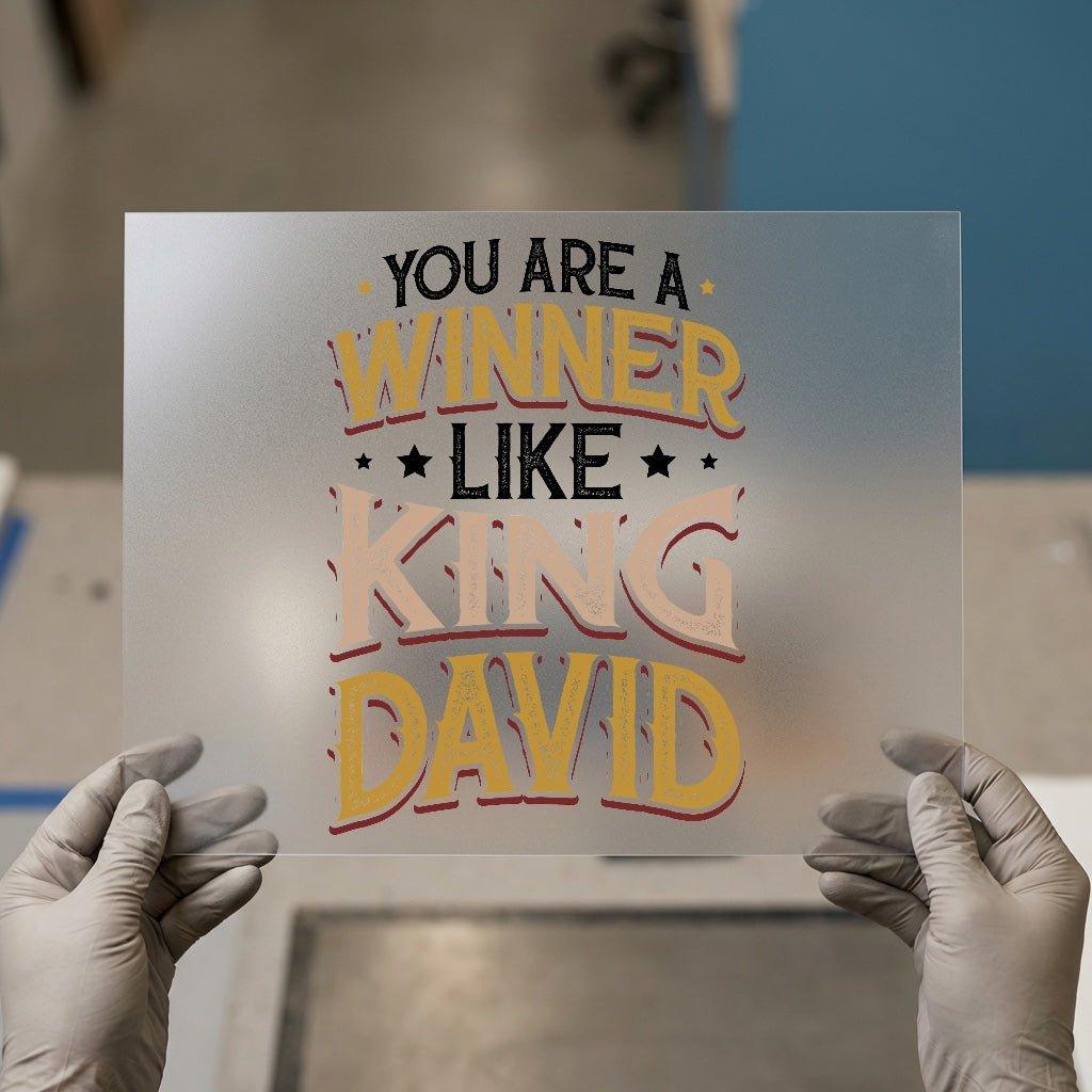 DTF transfer film, printed same-day in Virginia