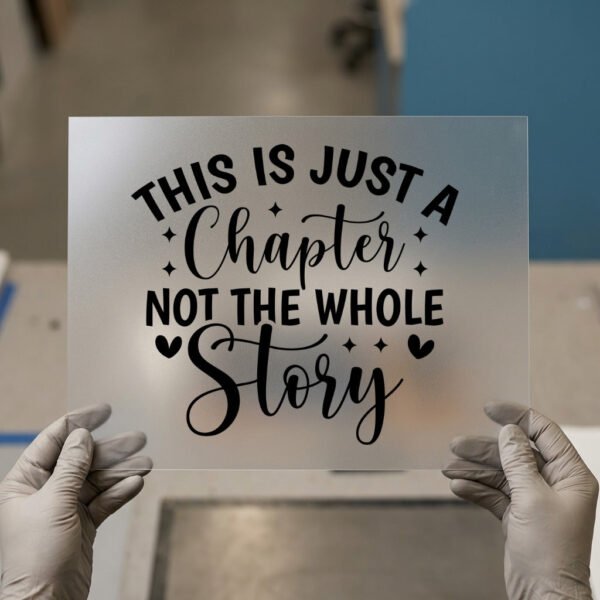 This Is Just a Chapter, Not the Whole Story