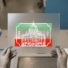 Rome — St. Peter's Basilica Stamp — DTF transfer, light ink on film