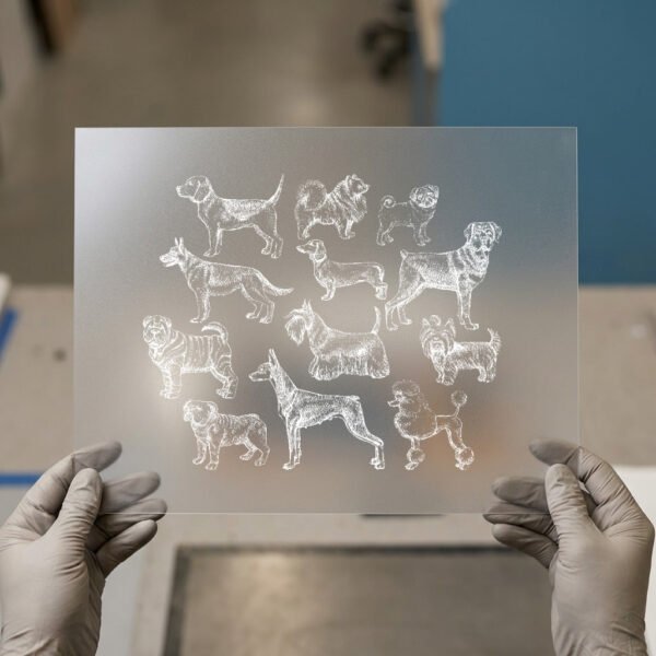 Dog Breeds Sketch — DTF transfer, light ink Dog Breeds — Pen and Ink